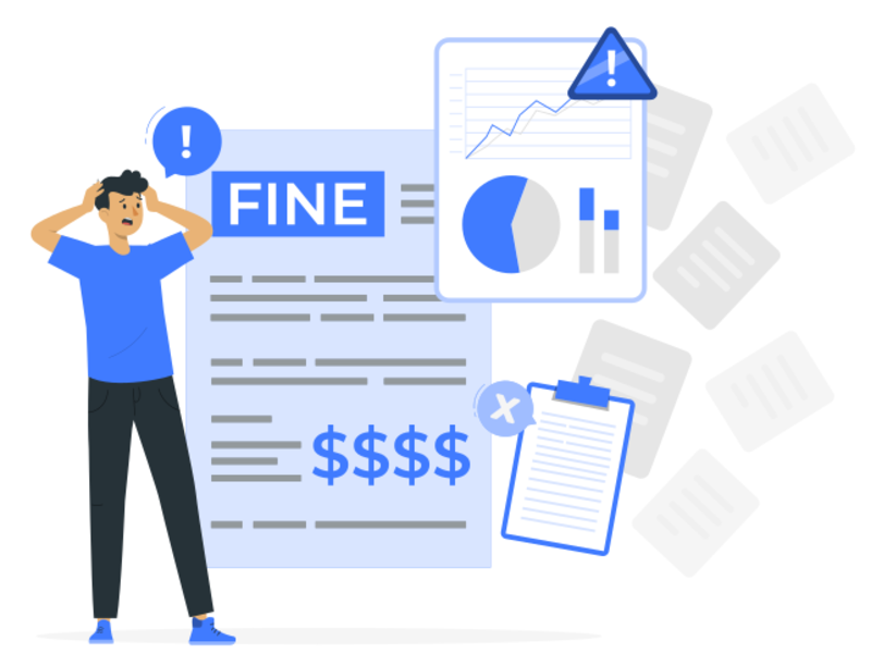Complex compliance requirements visualization showing the overwhelming nature of regulatory documentation and verification processes